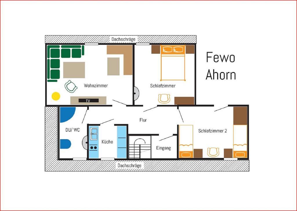 Ferienhaus Richter Drognitz Ngoại thất bức ảnh